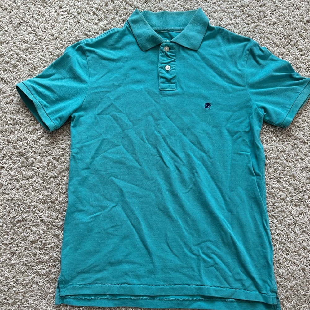 Mossimo Men’s Teal Polo Medium
